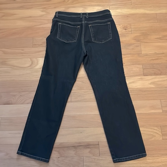 Gloria Vanderbilt | Amanda Women’s Jeans | Tapered Stretch |Dark Wash | size 12P - Picture 5 of 5